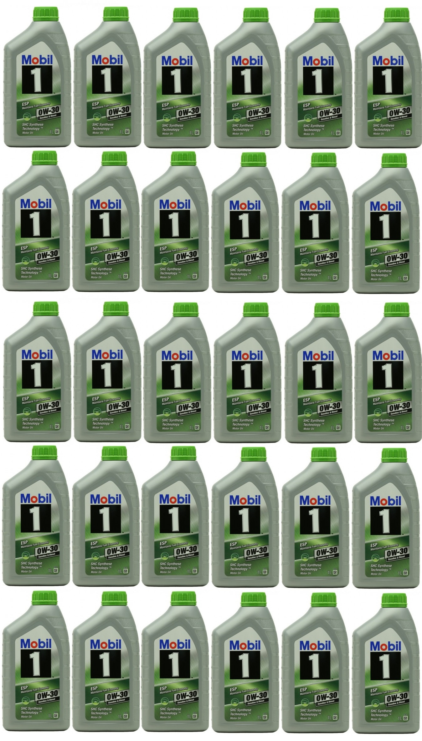 Mobil 1 ESP 0W-30 (504.00/ 507.00) Motoröl 30x 1l = 30 Liter