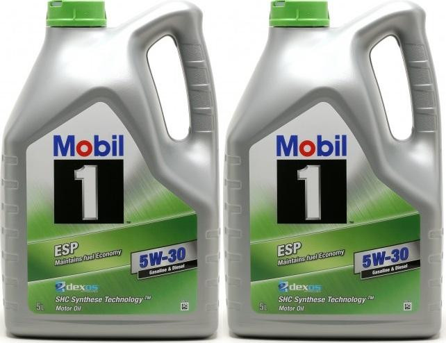 Mobil 1 ESP 5W-30 Motoröl 2x 5 = 10 Liter