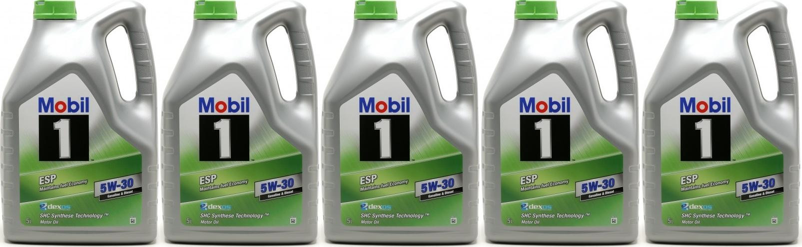 Mobil 1 ESP 5W-30 Motoröl 5x 5 = 25 Liter