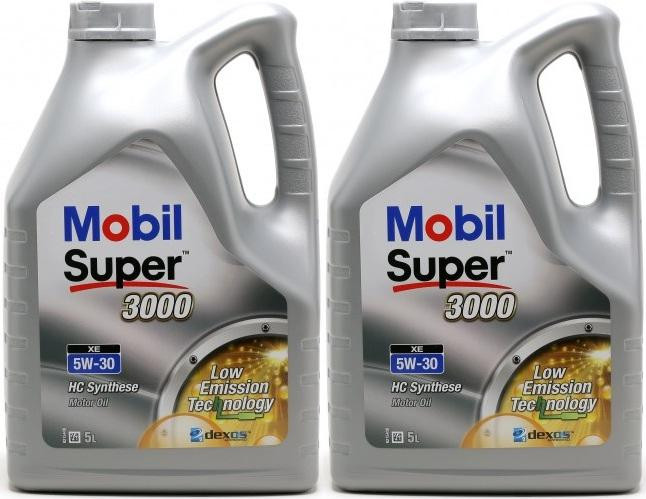 Mobil Super 3000 XE 5W-30 Motoröl 2x 5 = 10 Liter