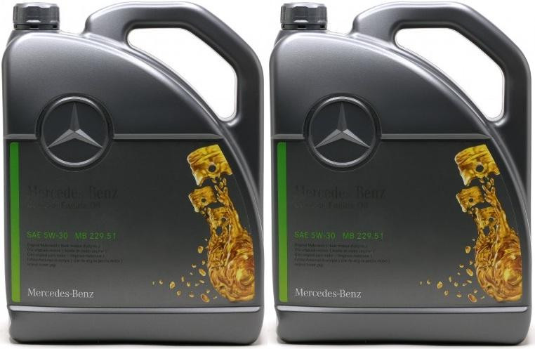 Original Mercedes Benz MB 229.51 5W-30 Motoröl 2x 5 = 10 Liter