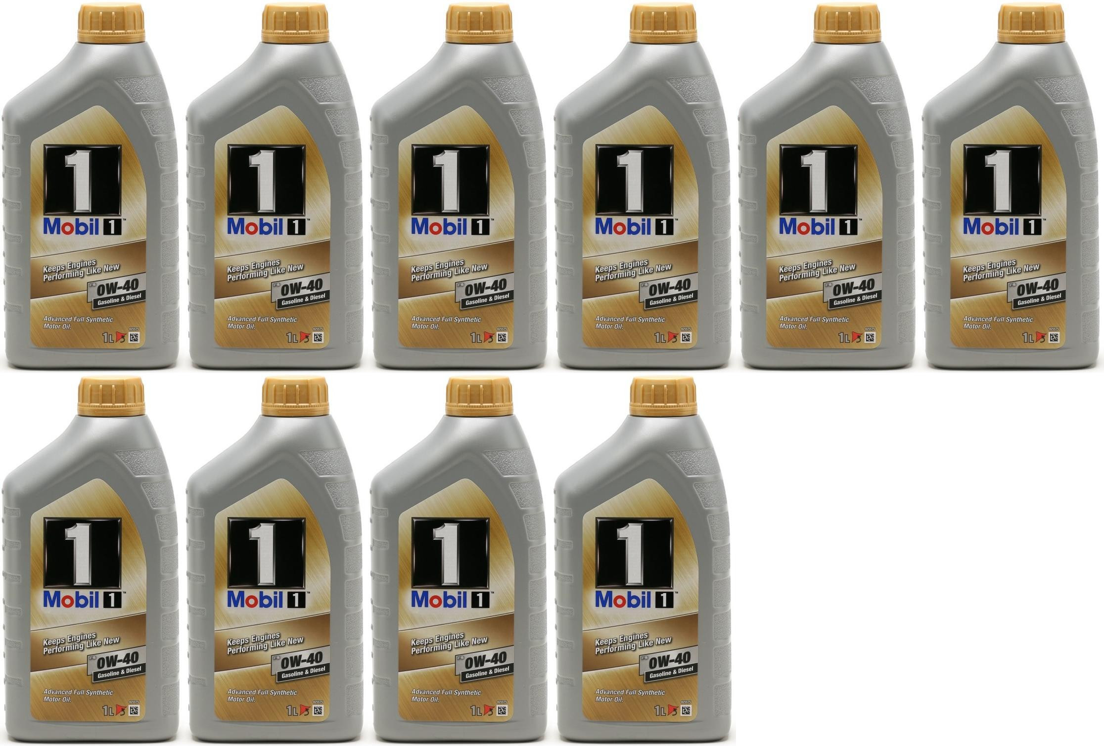 Mobil 1 FS 0W-40 Motoröl (ehem. NEW LIFE) 10x 1l = 10 Liter