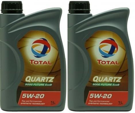 Total Quartz 9000 Future EcoB 5W-20 Motoröl 2x 1l = 2 Liter