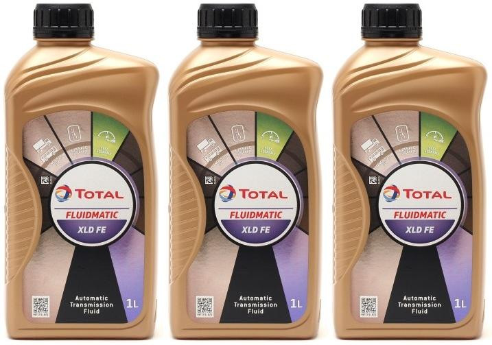 Total Fluide XLD FE ATF Automatikgetriebeöl 3x 1l = 3 Liter