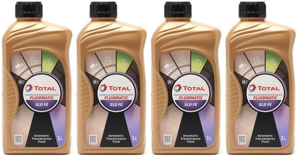 Total Fluide XLD FE ATF Automatikgetriebeöl 4x 1l = 4 Liter