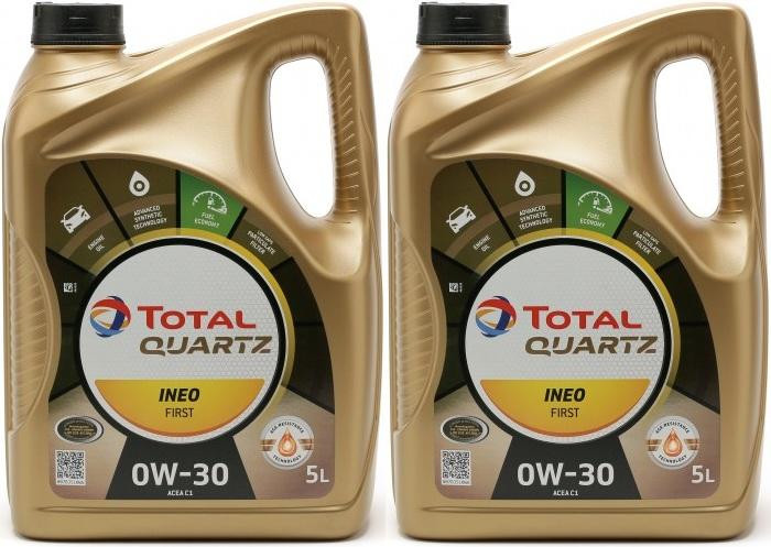 Total Quartz INEO First 0W-30 Motoröl 2x 5 = 10 Liter
