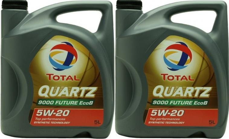Total Quartz INEO EcoB 5W-20 Motoröl 2x 5 = 10 Liter