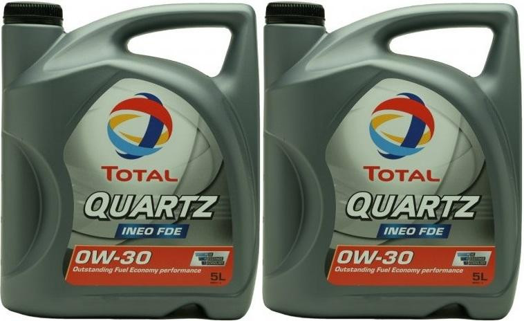 Total Quartz Ineo FDE 0W-30 Motoröl 2x 5 = 10 Liter