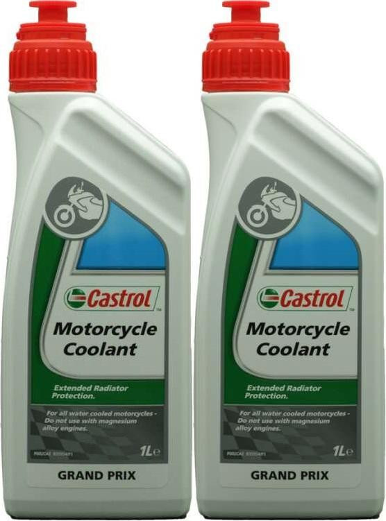 Castrol Motorcycle Coolant 2x 1l = 2 Liter