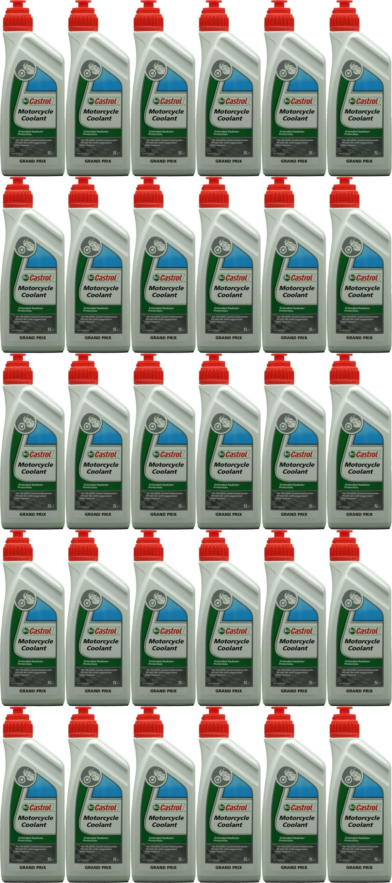 Castrol Motorcycle Coolant 30x 1l = 30 Liter