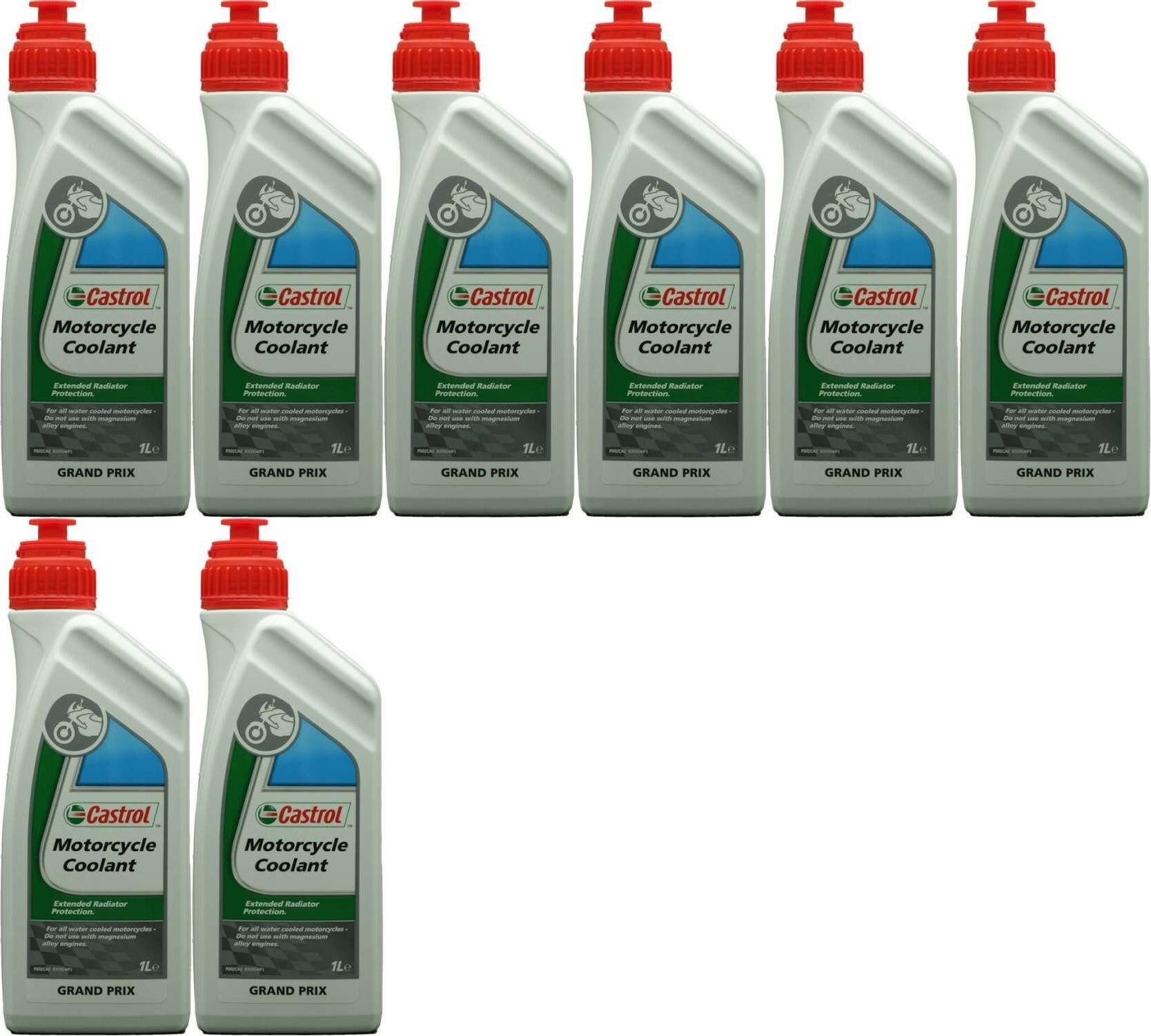 Castrol Motorcycle Coolant 8x 1l = 8 Liter