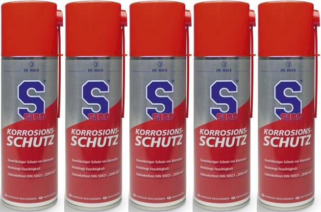 S100 Korrosionsschutz 5x 300 Milliliter