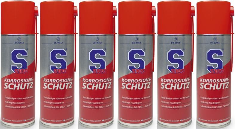 S100 Korrosionsschutz 6x 300 Milliliter