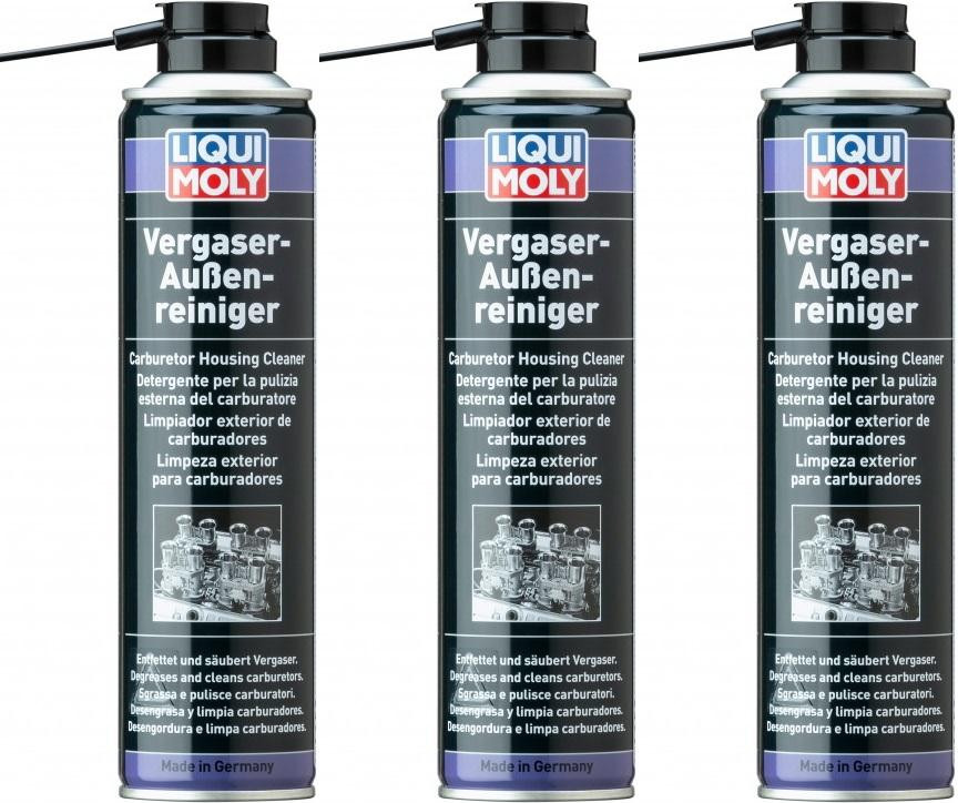 Liqui Moly 3325 Vergaser Außen Reiniger 3x 400 Milliliter