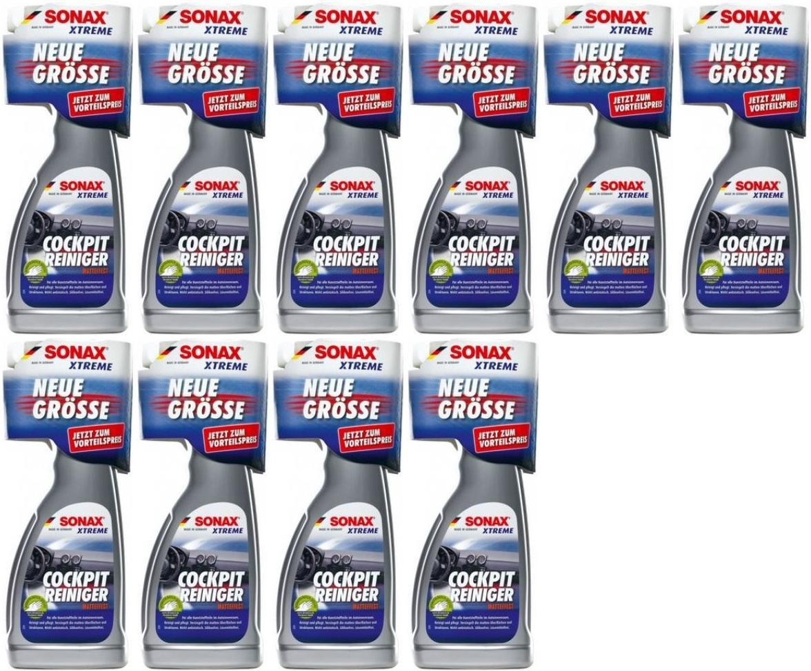 SONAX XTREME Cockpit Reiniger Matteffect 10x 500ml