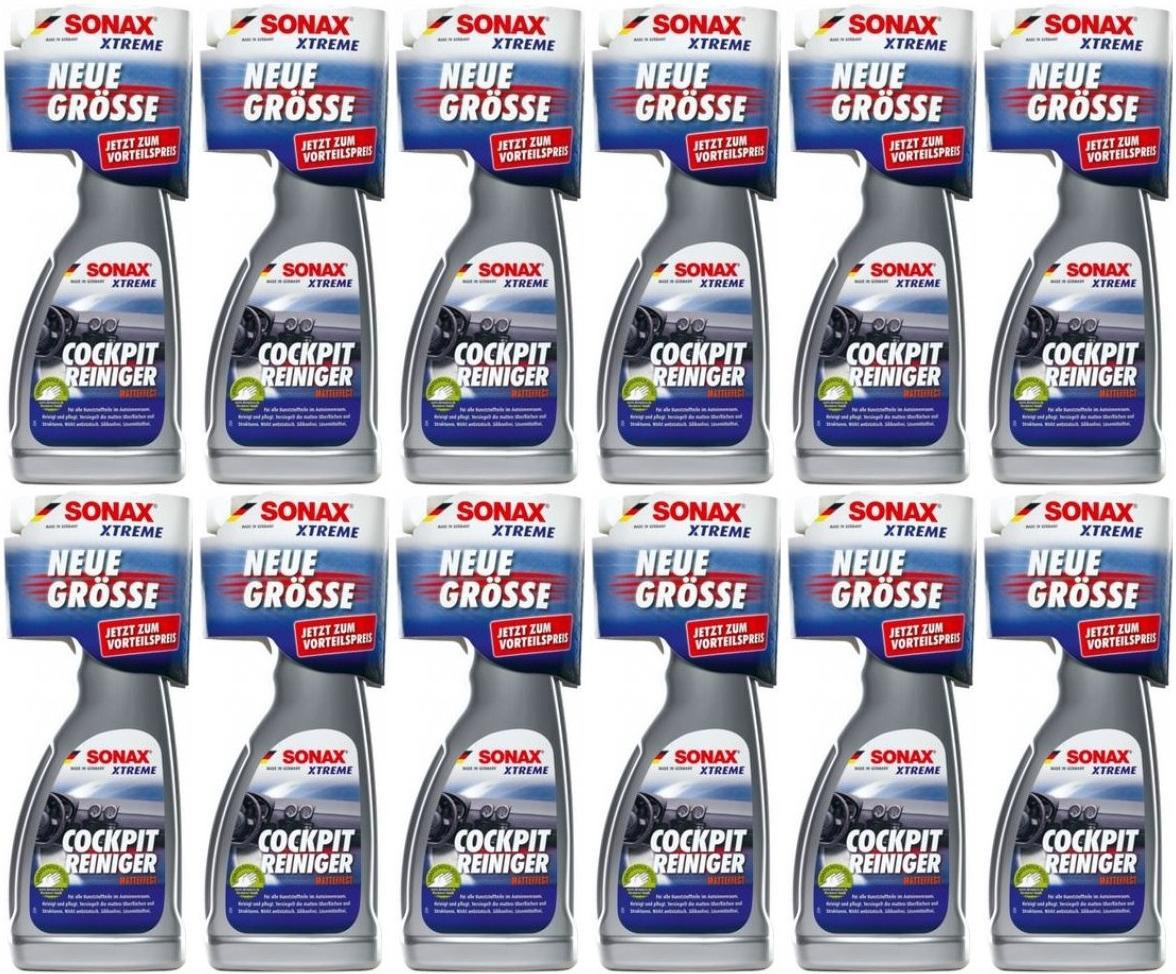 SONAX XTREME Cockpit Reiniger Matteffect 12x 500ml