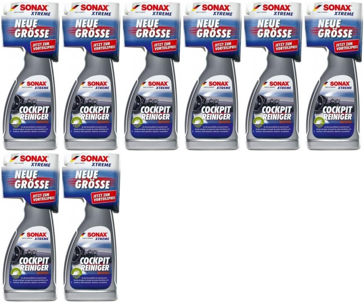 SONAX XTREME Cockpit Reiniger Matteffect 8x 500ml