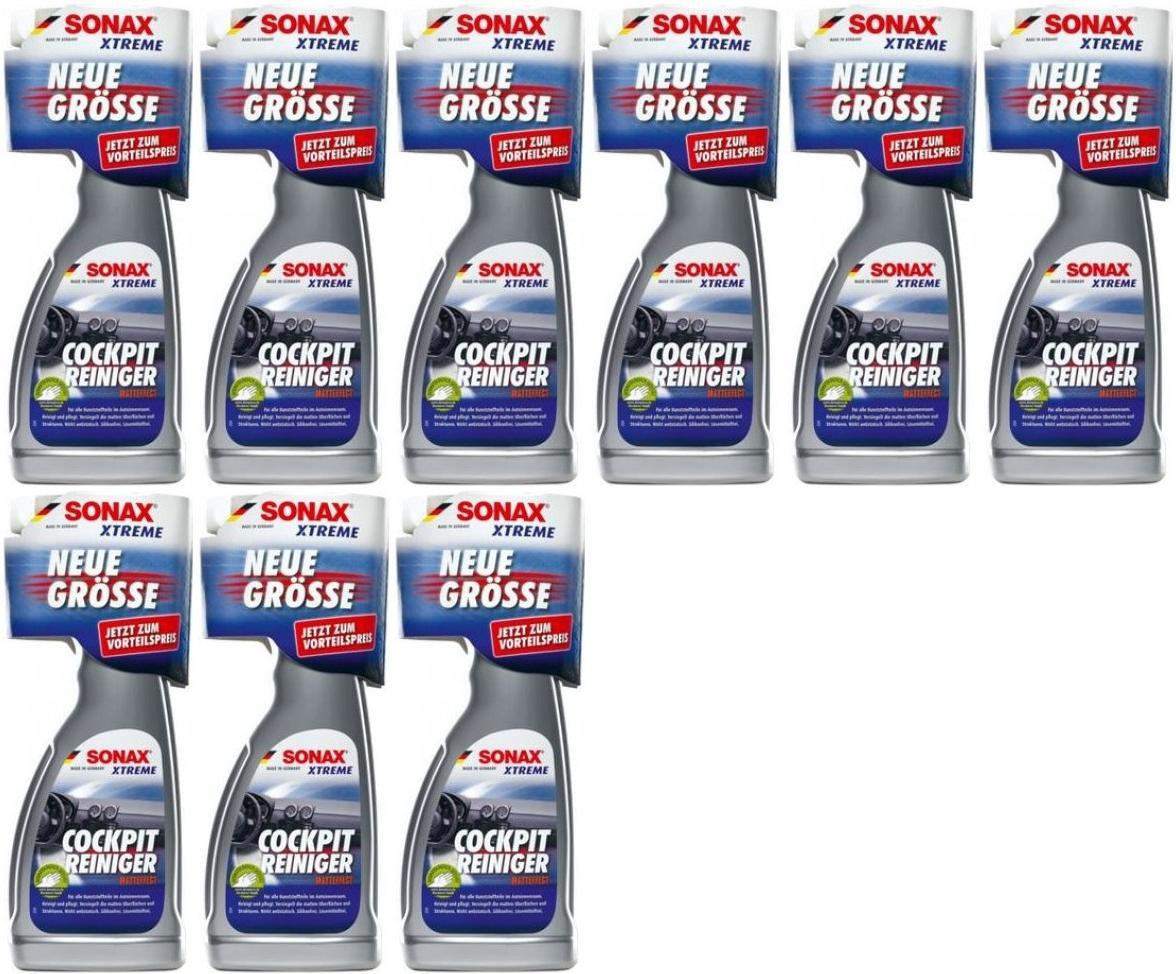 SONAX XTREME Cockpit Reiniger Matteffect 9x 500ml