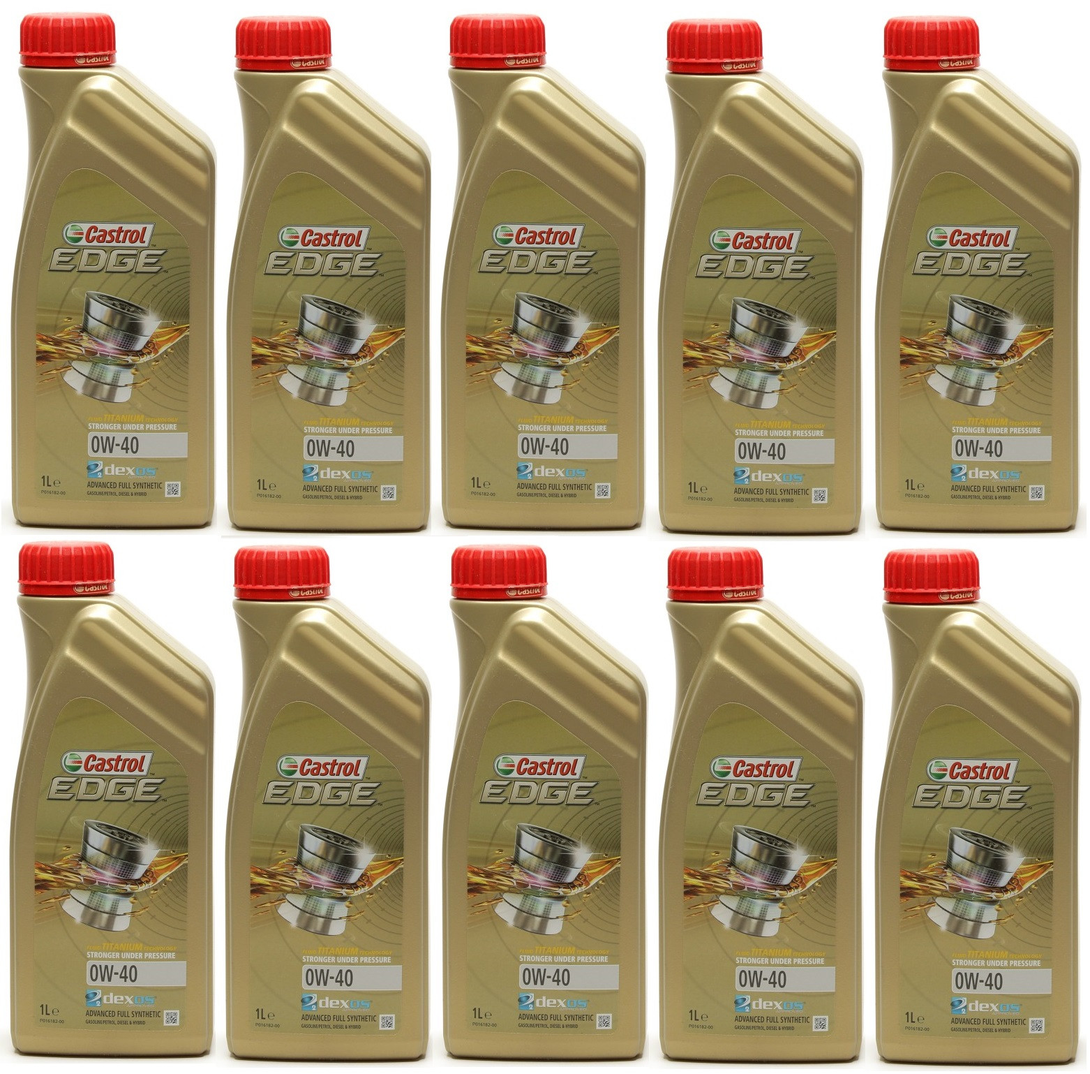 Castrol Edge Fluid Titanium C3 (ex. FST) 0W-40 Motoröl 10x 1l = 10 Liter