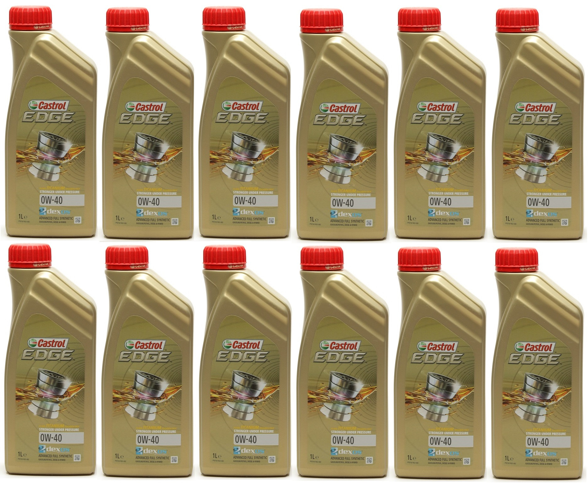 Castrol Edge Fluid Titanium C3 (ex. FST) 0W-40 Motoröl 12x 1l = 12 Liter