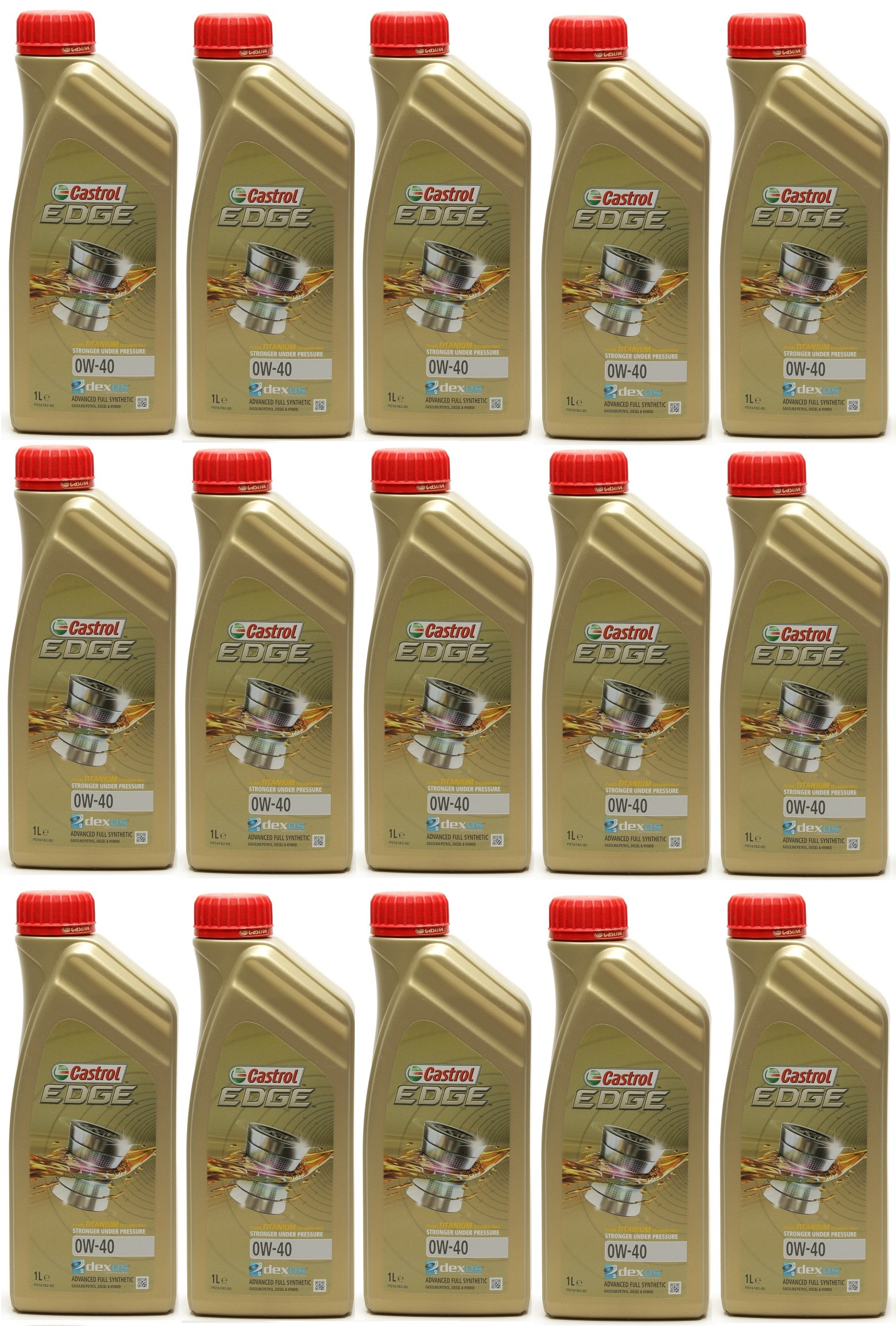 Castrol Edge Fluid Titanium C3 (ex. FST) 0W-40 Motoröl 15x 1l = 15 Liter