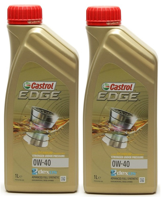 Castrol Edge Fluid Titanium C3 (ex. FST) 0W-40 Motoröl 2x 1l = 2 Liter