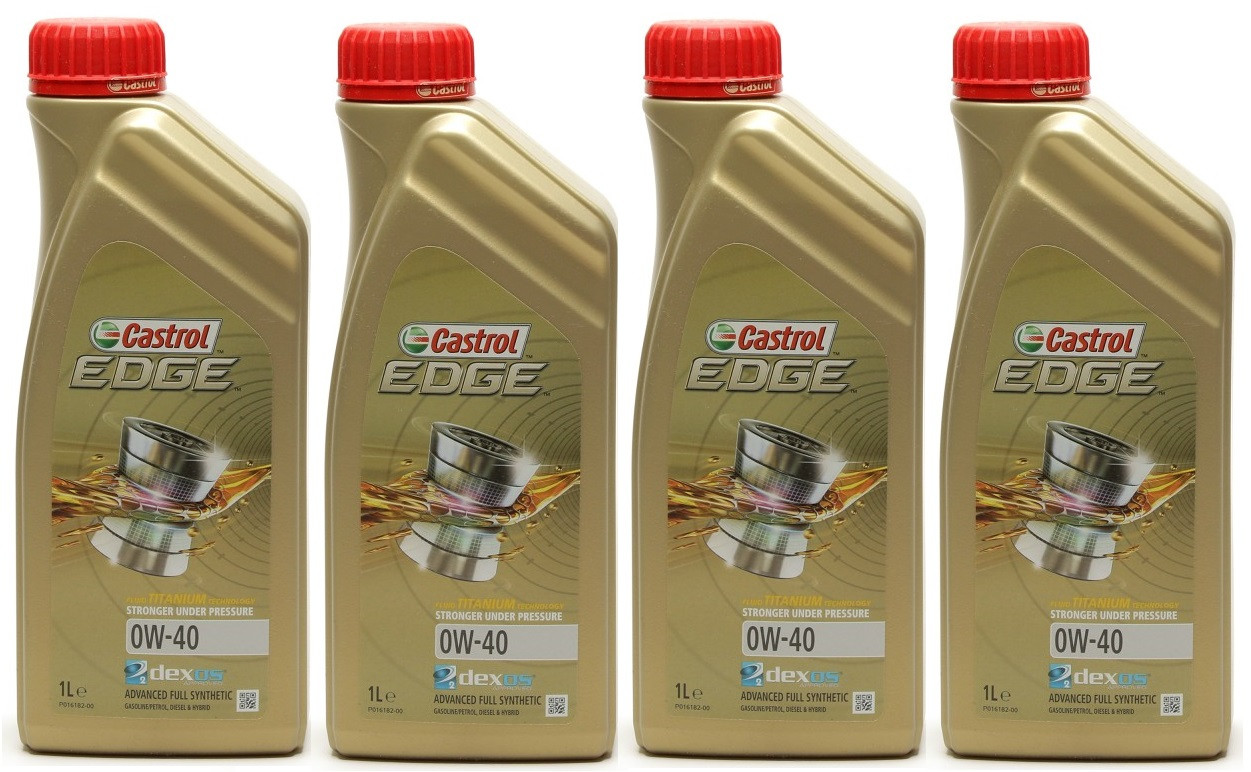 Castrol Edge Fluid Titanium C3 (ex. FST) 0W-40 Motoröl 4x 1l = 4 Liter