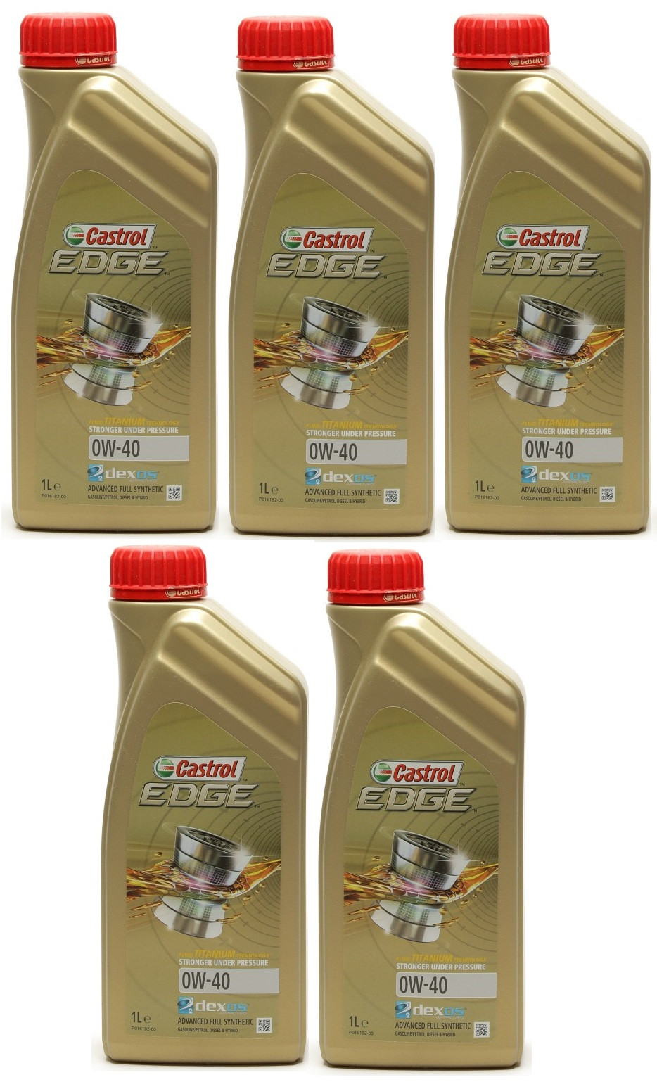 Castrol Edge Fluid Titanium C3 (ex. FST) 0W-40 Motoröl 5x 1l = 5 Liter
