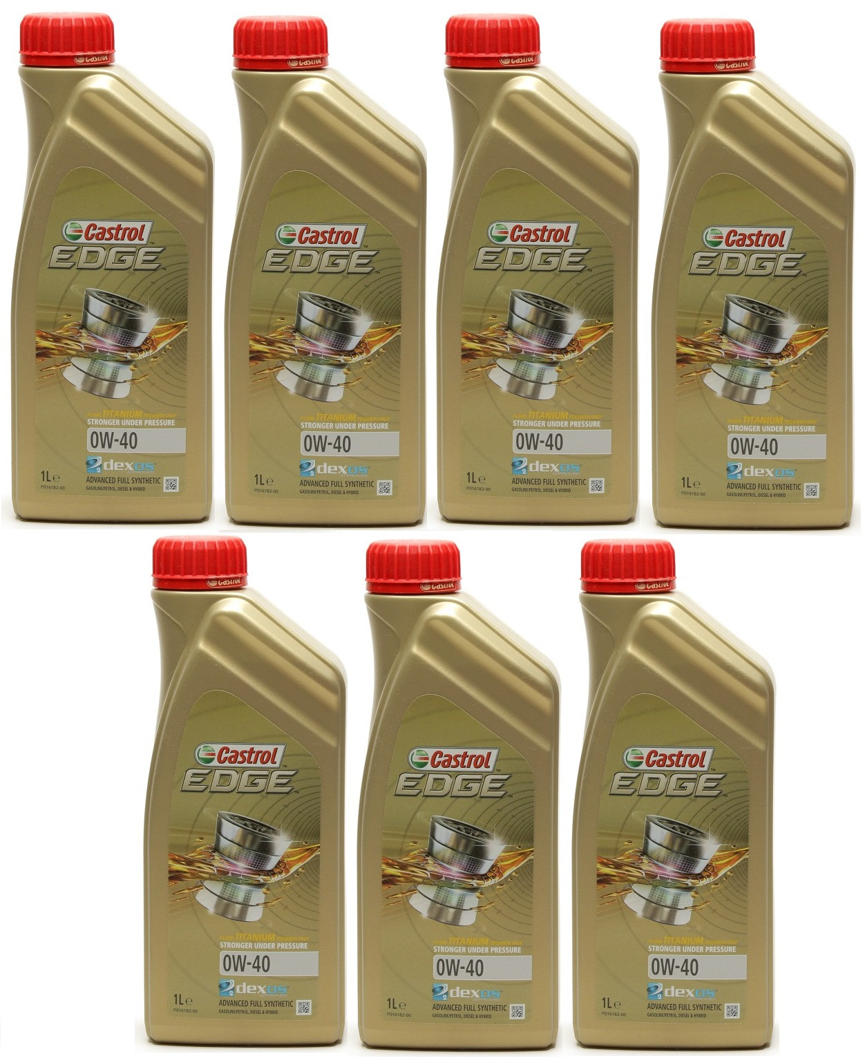 Castrol Edge Fluid Titanium C3 (ex. FST) 0W-40 Motoröl 7x 1l = 7 Liter