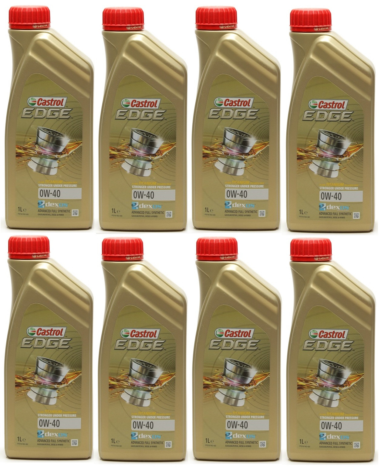 Castrol Edge Fluid Titanium C3 (ex. FST) 0W-40 Motoröl 8x 1l = 8 Liter
