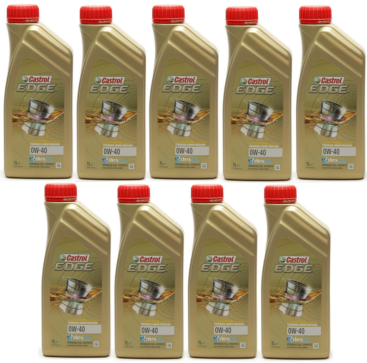 Castrol Edge Fluid Titanium C3 (ex. FST) 0W-40 Motoröl 9x 1l = 9 Liter
