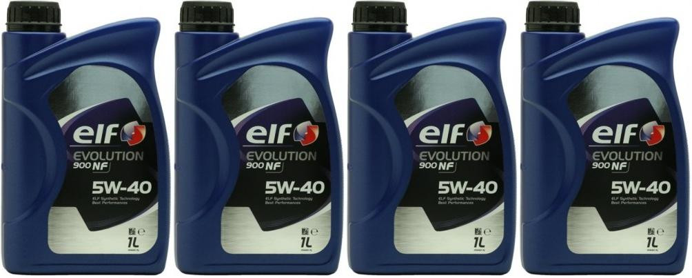 Elf Evolution 900 NF 5W-40 Motoröl 4x 1l = 4 Liter