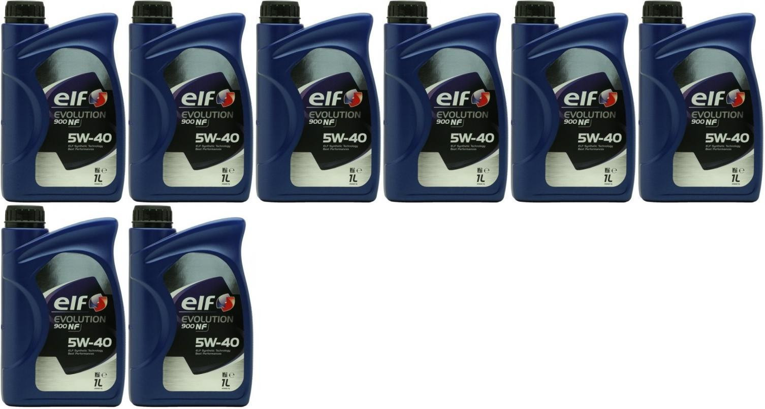 Elf Evolution 900 NF 5W-40 Motoröl 8x 1l = 8 Liter