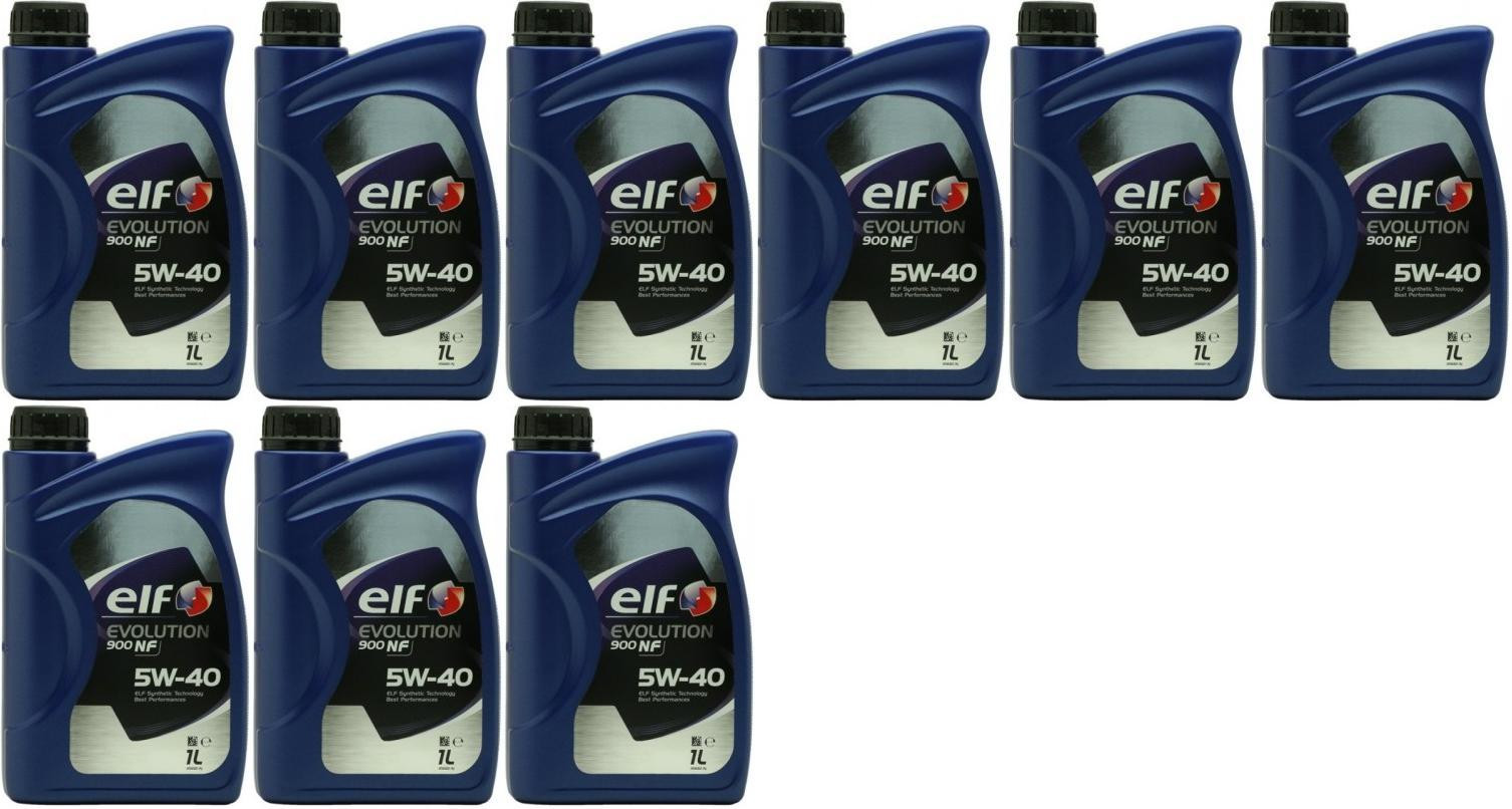 Elf Evolution 900 NF 5W-40 Motoröl 9x 1l = 9 Liter