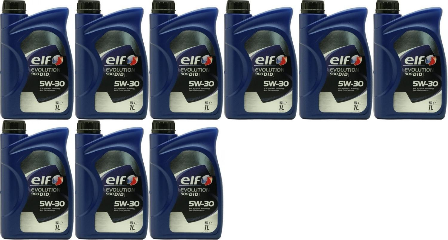 Elf Evolution 900 DID 5W-30 Motoröl 9x 1l = 9 Liter