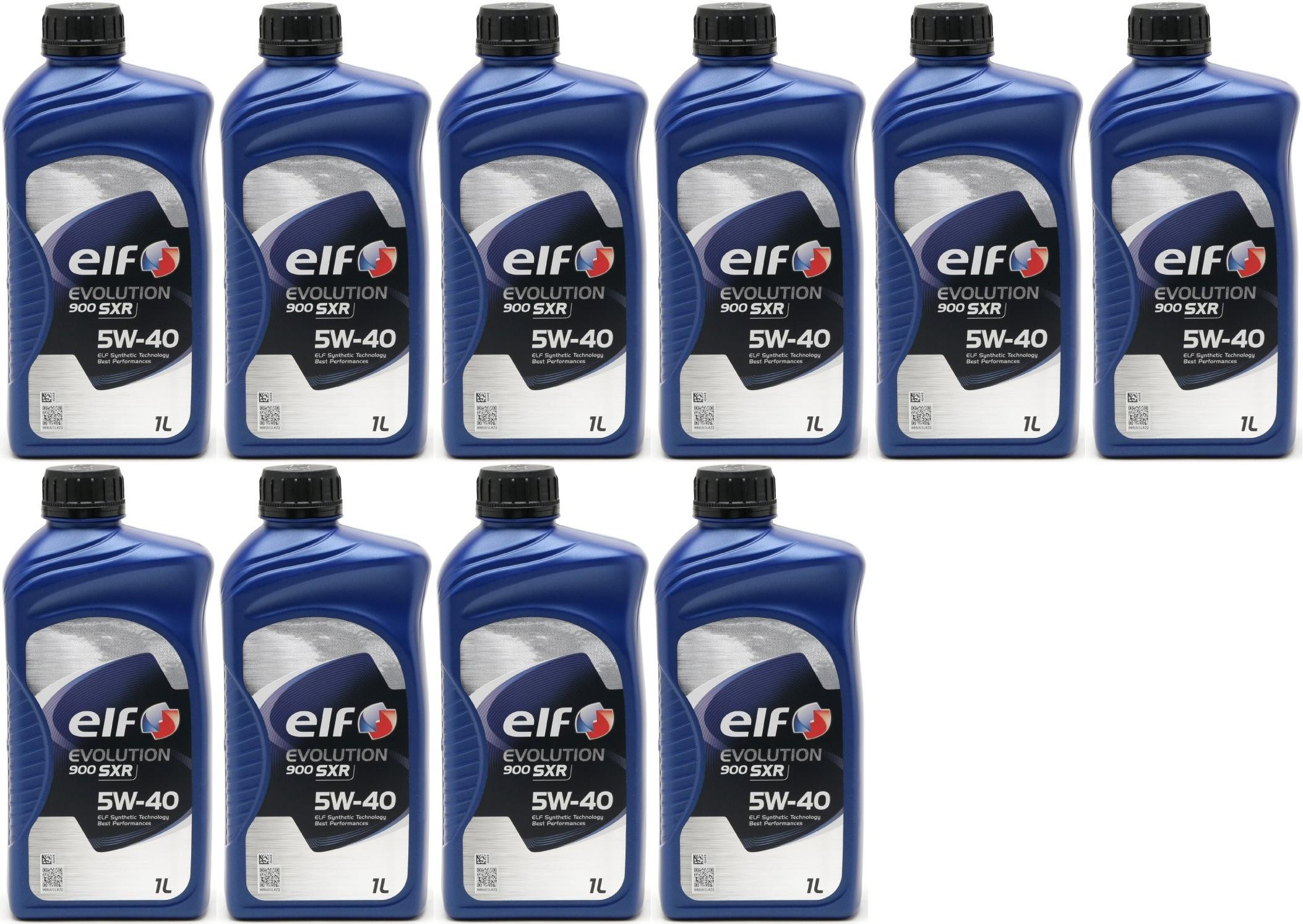 Elf Evolution 900 SXR 5W-40 Motoröl 10x 1l = 10 Liter