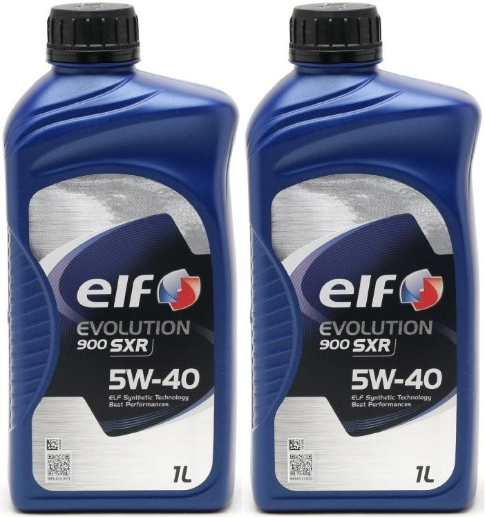 Elf Evolution 900 SXR 5W-40 Motoröl 2x 1l = 2 Liter