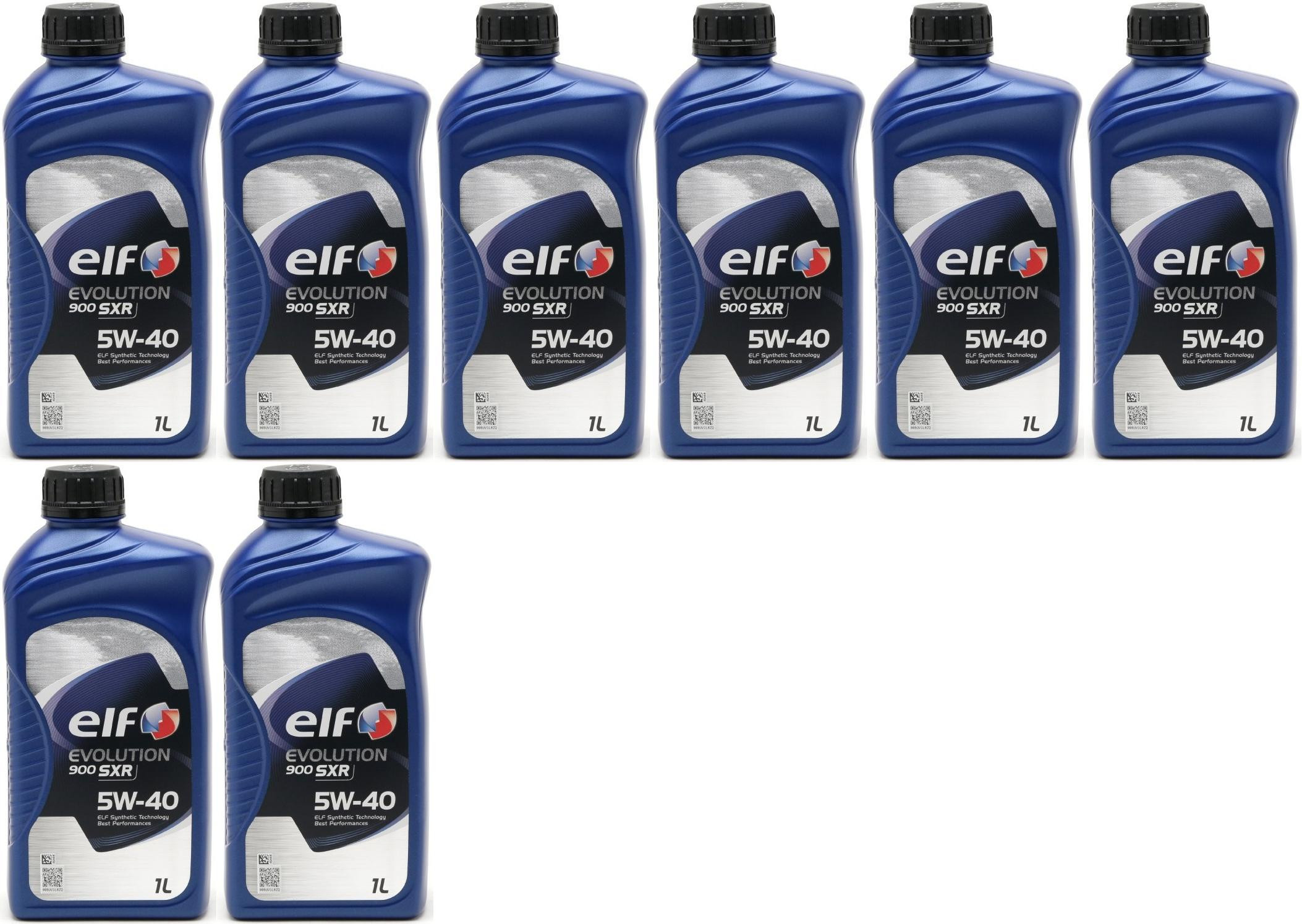 Elf Evolution 900 SXR 5W-40 Motoröl 8x 1l = 8 Liter