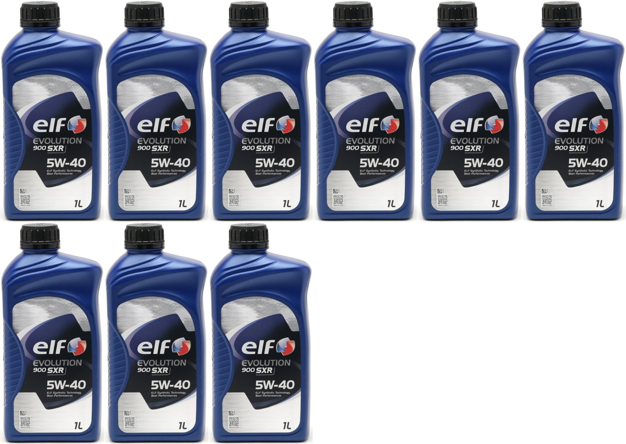 Elf Evolution 900 SXR 5W-40 Motoröl 9x 1l = 9 Liter