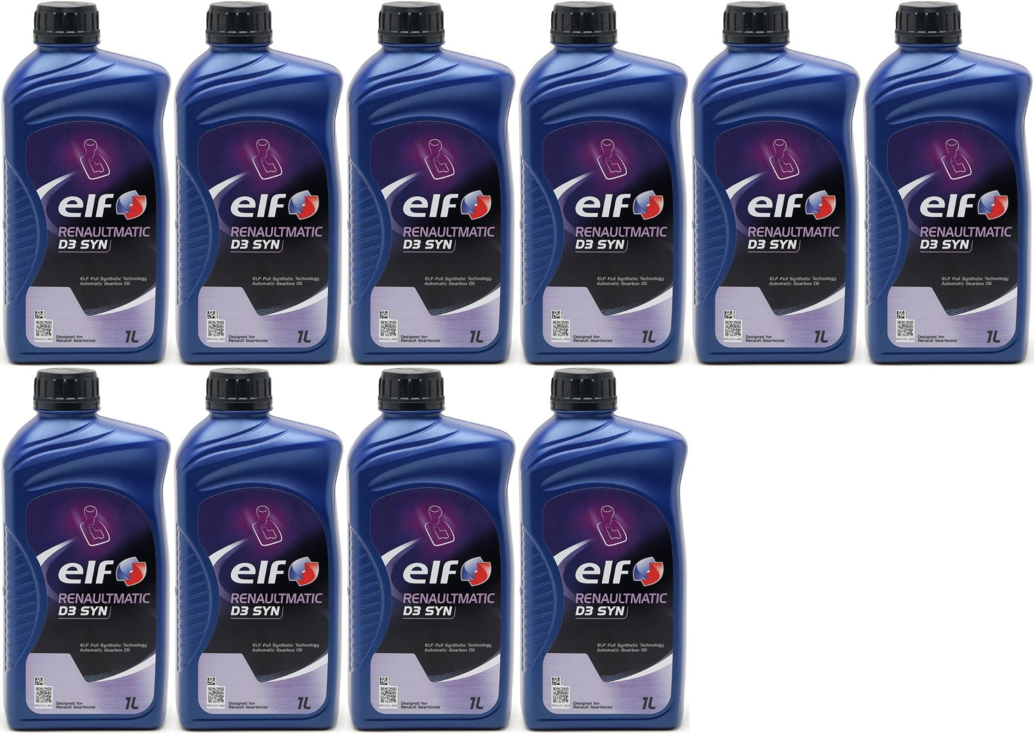 Elf Renaultmatic D3 SYN Automatik Getriebeöl 10x 1l = 10 Liter