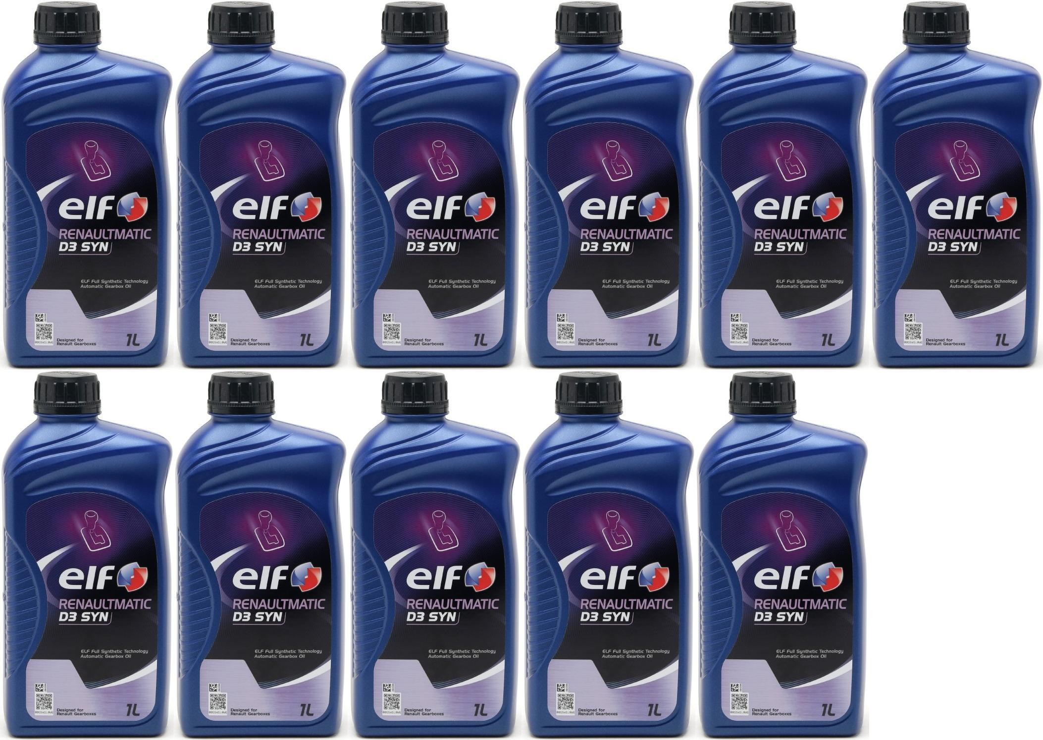 Elf Renaultmatic D3 SYN Automatik Getriebeöl 11x 1l = 11 Liter