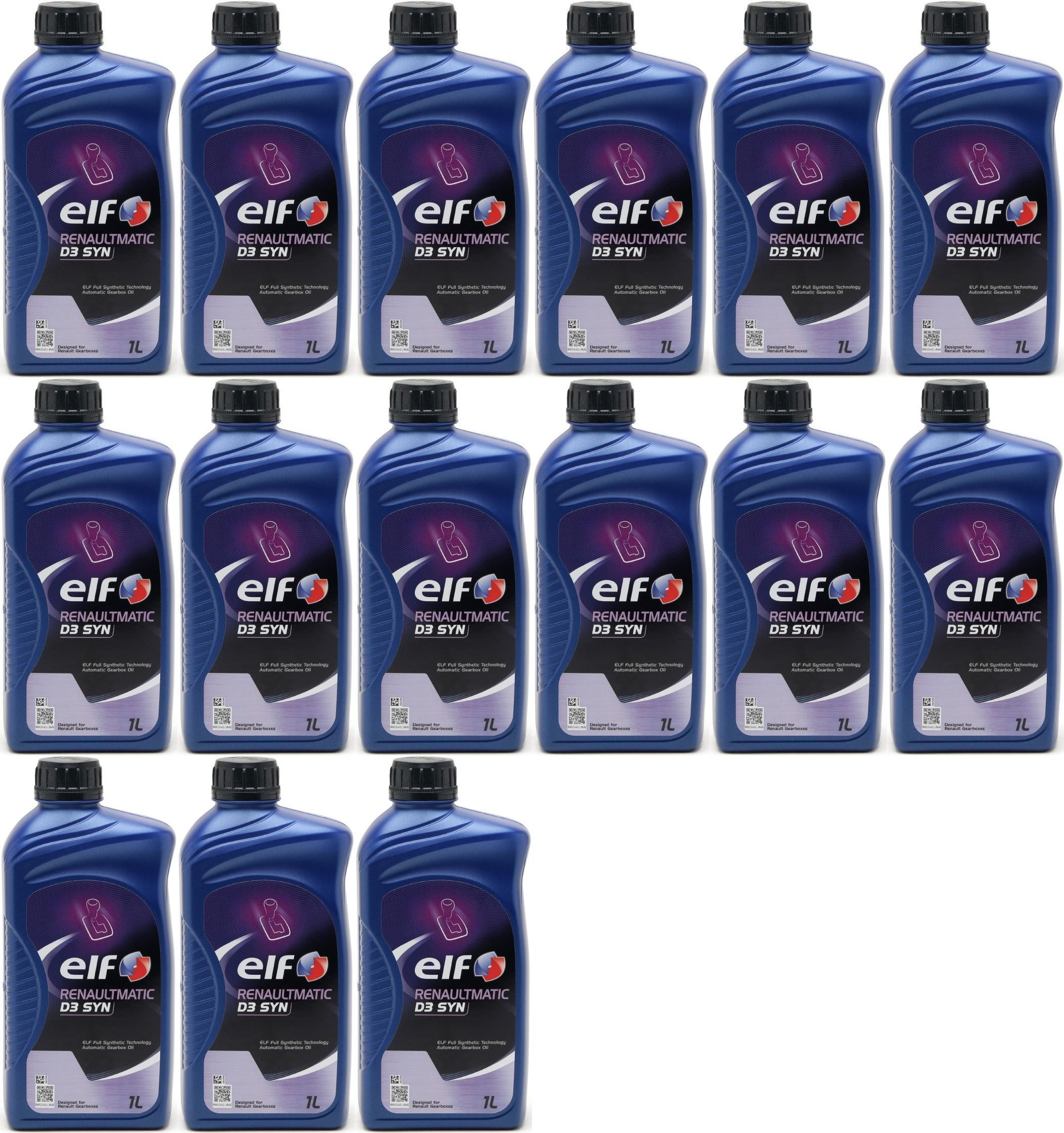 Elf Renaultmatic D3 SYN Automatik Getriebeöl 15x 1l = 15 Liter