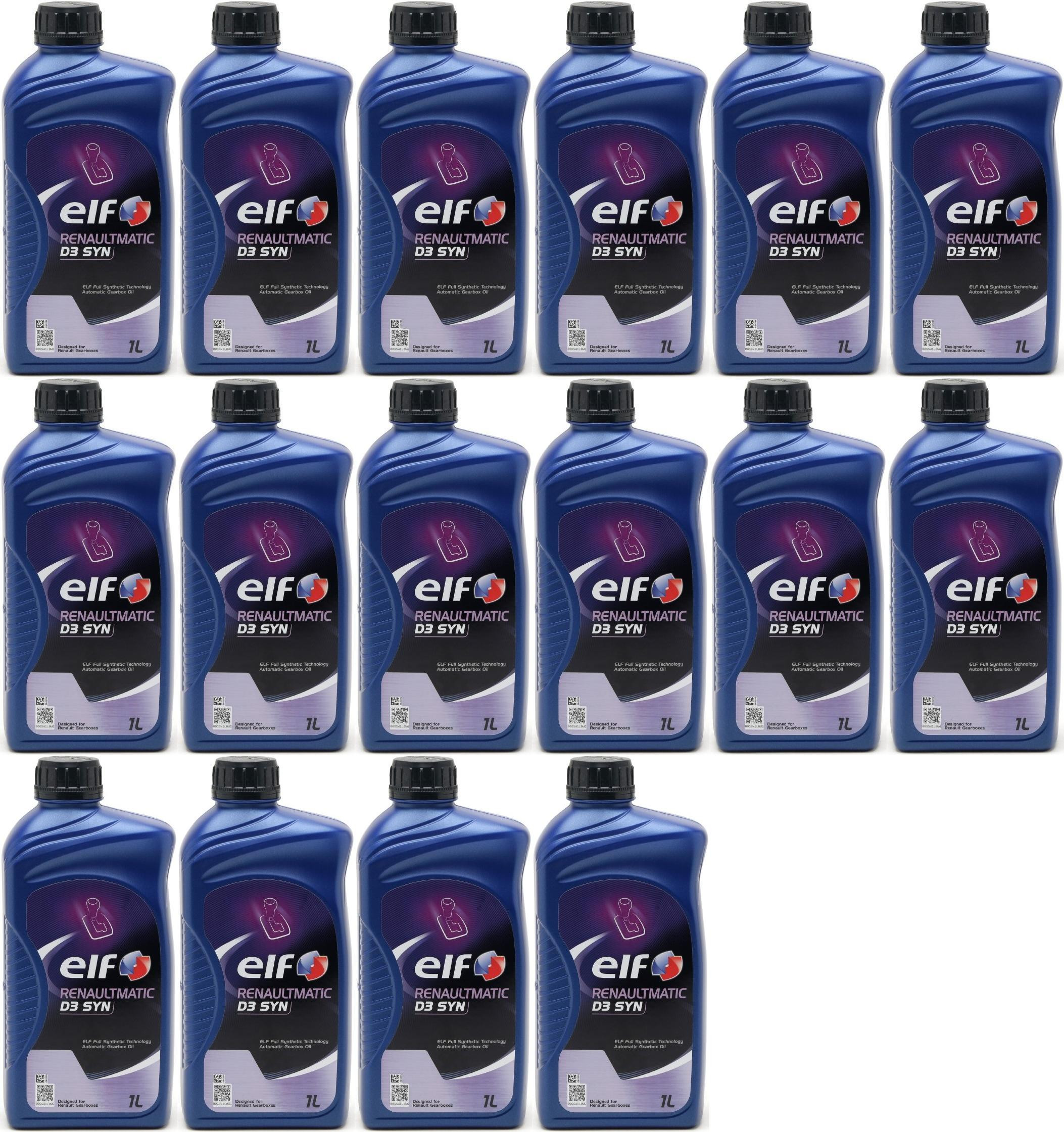 Elf Renaultmatic D3 SYN Automatik Getriebeöl 16x 1l = 16 Liter