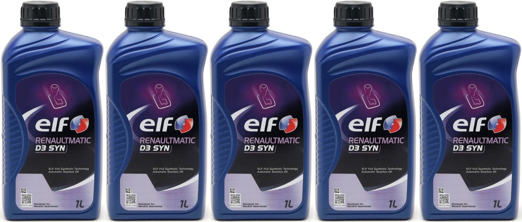 Elf Renaultmatic D3 SYN Automatik Getriebeöl 5x 1l = 5 Liter