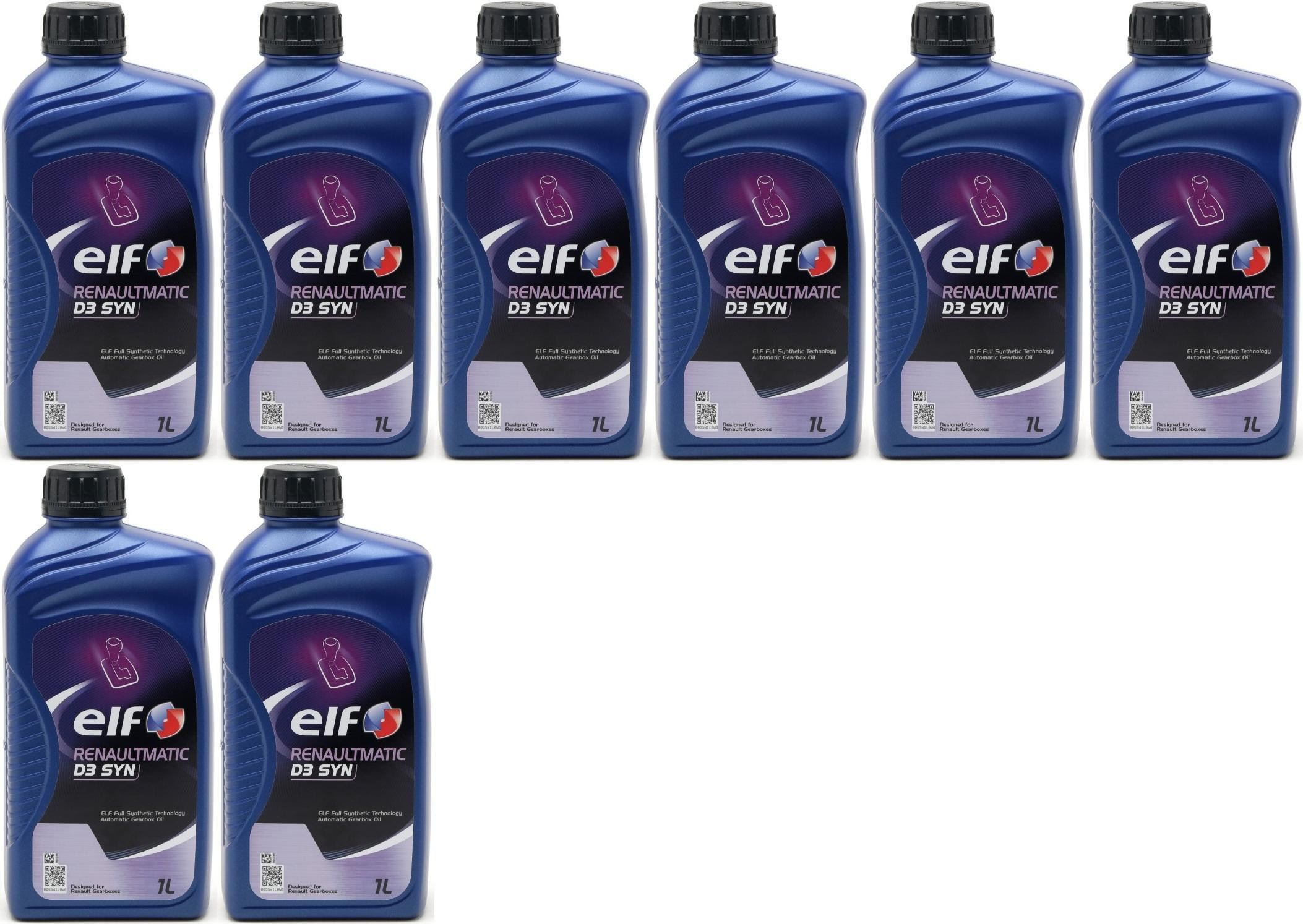 Elf Renaultmatic D3 SYN Automatik Getriebeöl 8x 1l = 8 Liter