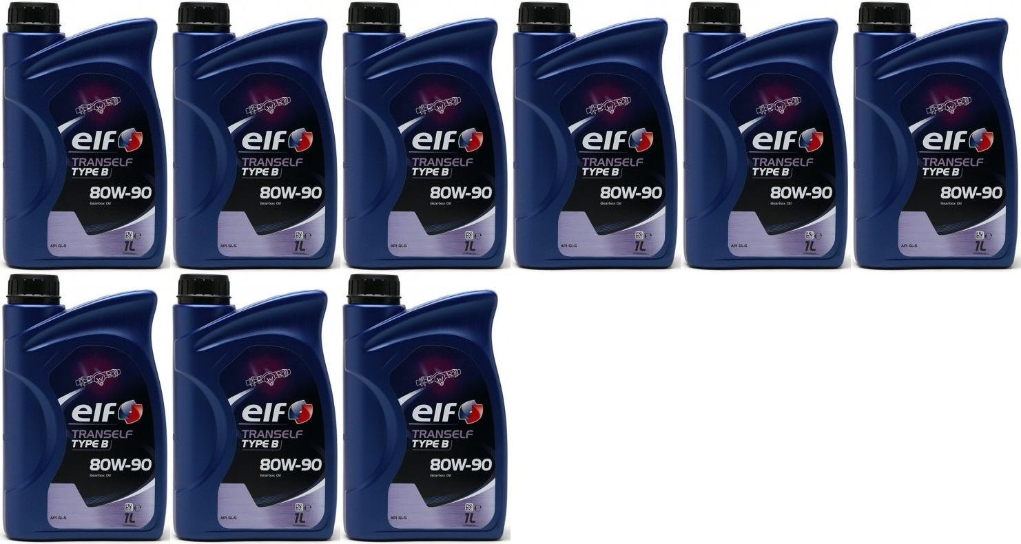 Elf Tranself Type B 80W-90 Getriebeöl 9x 1l = 9 Liter
