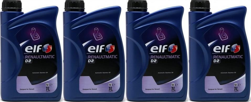 Elf Renaultmatic D2 Automatik 4x 1l = 4 Liter