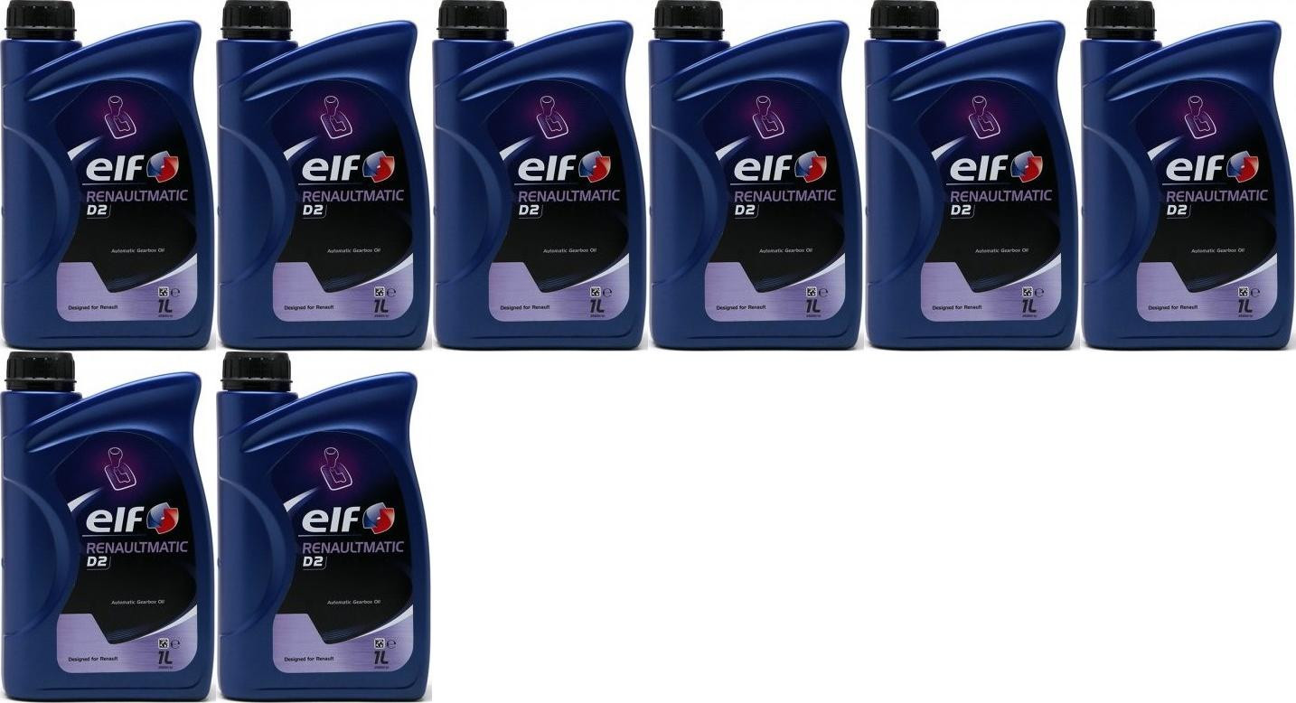 Elf Renaultmatic D2 Automatik 8x 1l = 8 Liter