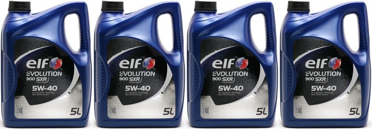 Elf Evolution 900 SXR 5W-40 Motoröl 4x 5 = 20 Liter