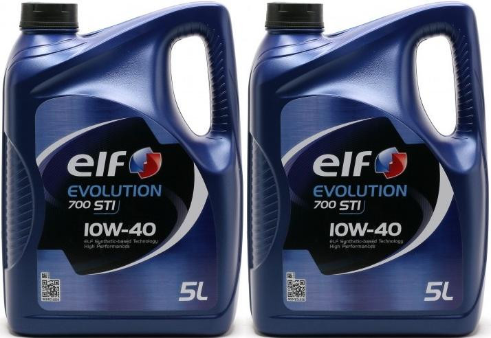 Elf Evolution 700 STI 10W-40 Diesel & Benziner Motoröl 2x 5 = 10 Liter